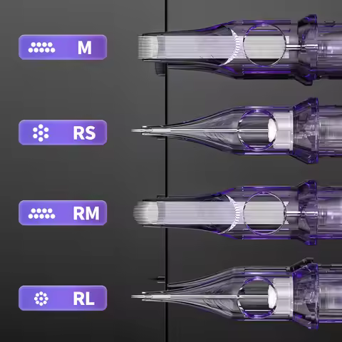 Mast Pro2 Tattoo Cartridge Needles Art Makeup Needle RL/RS/RM/M 20pcs Disposable for Permanent Makeu