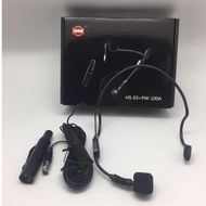 SHOW XLR 3-Pin Headset Microphone with Phantom Power HS-03+PW-100