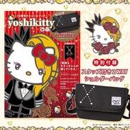 日本雜誌連附錄 yoshikitty 10周年 2 way 兩用 單肩袋 斜孭袋