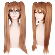 Zushengda APH Hetalia cosplay gaya gender-bend Rosa Kirkland rambut palsu cosplay warna coklat teh 5