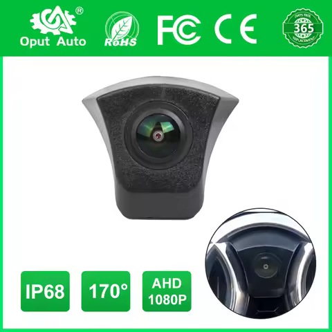 170° Degree CCD AHD 1080P Audi Emblem Logo Car Front View Camera For Audi A1 A3 A4 A5 A6 A7 S1 S3 S6