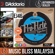 D’Addario EJ46 Pro-Arté Nylon Classical Strings, Hard Tension