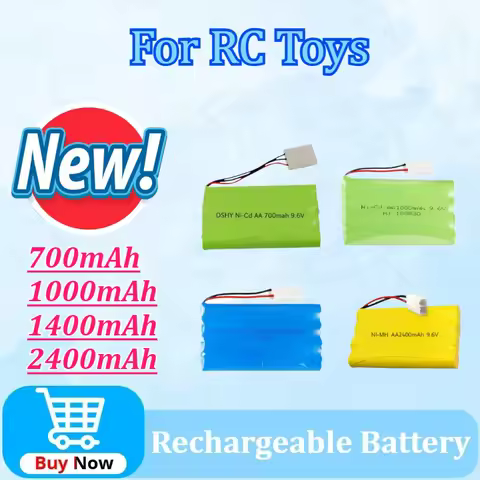 9.6V 700/1000/1400/2400mAh for RC Toys Cars Boats Guns Security Facilities AA 9.6V Ni-Cd / Ni-MH Bat