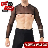 MESH CROP TOP LONGSLEEVE / MESH CROP TOP LONGSLEEVE !!