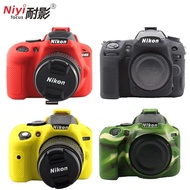 เคสป้องกันแขนซิลิโคนกระเป๋ากล้อง DSLR เคสนิ่มสำหรับ Nikon D3300 D3400 D3500 D5300 D7000 D7100 D7500 D7200