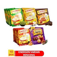 Energen 1 Renteng 10pcs 1 packet Chocolate Vanilla Green Beans East Java Energen Cereal