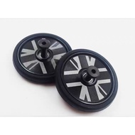 Union Jack 55mm Lightweight Easy Wheel for Brompton, Pikes &amp; 3Sixty