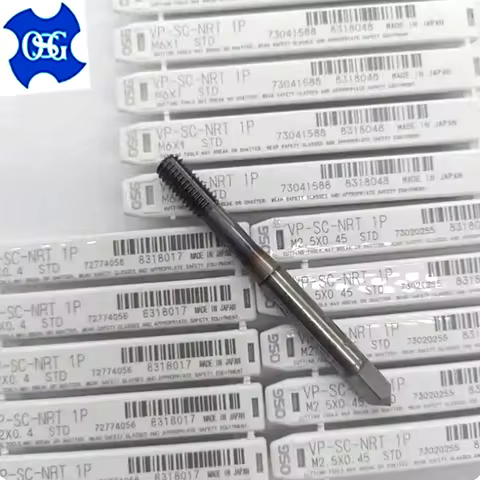 Japan OSG CPM V Coating Roll Forming Tap VP-NRT M1 M1.2 M1.4 M2 M2.5 M3 M4 M5 M6 M8 M10 M12 Machine 
