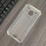 Soft Silicone Phone Case for Blackview BV6200 Pro TPU Phone Cover Black Transparent Cases for Blackv