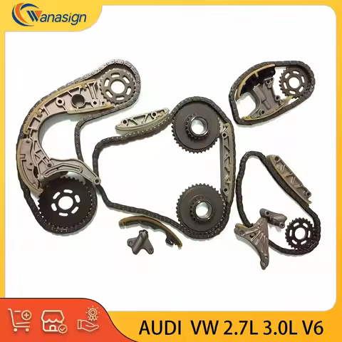 ENGINE Timing Chain Kit For AUDI Volkswagen A4 A5 A6 Q5 Q7 PHAETON TOUAREG 2.7L 3.0L 2.7 3.0 L T V6 