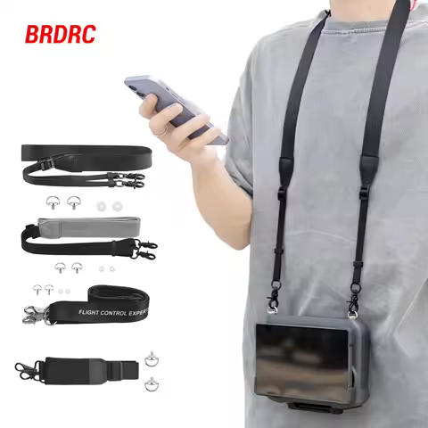 BRDRC Lanyard for DJI Mavic 4 Pro/3/Air 3S/2S/Mini 4/3 Pro Controller, Adjustable Neck Strap, For DJ