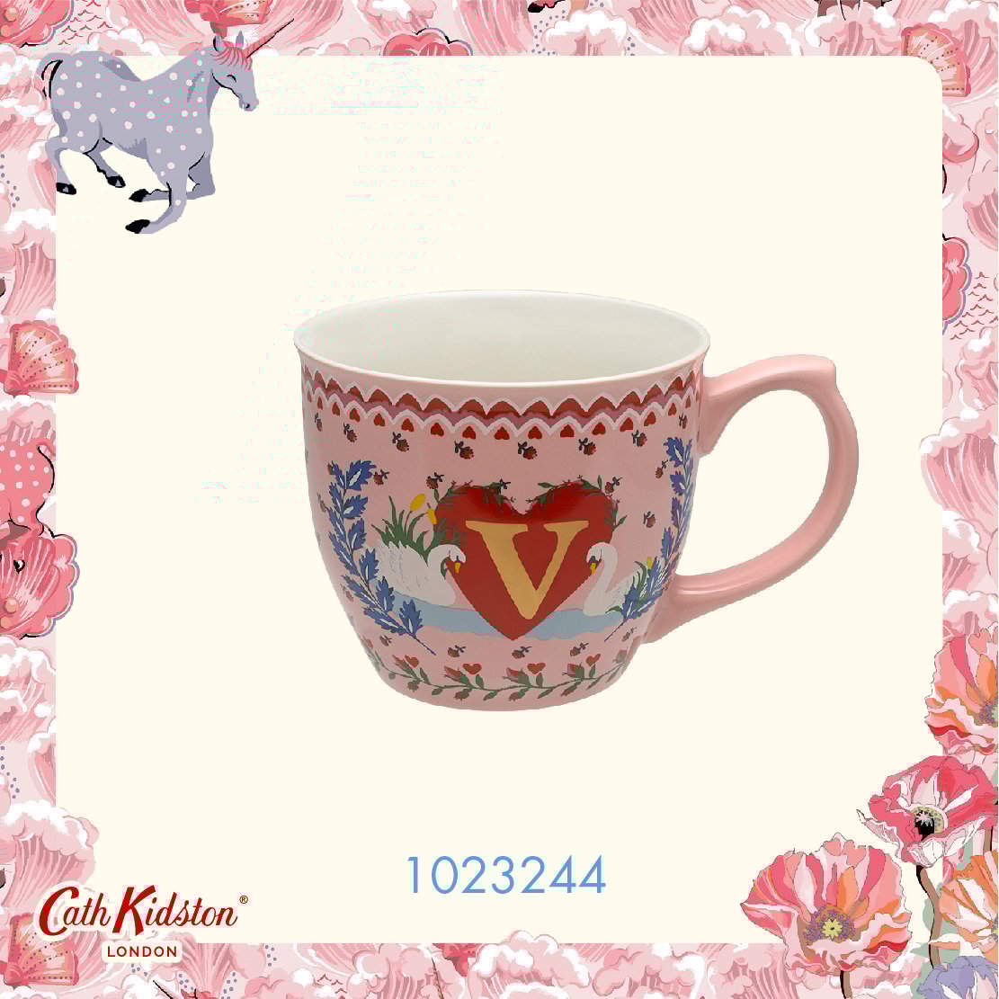 Ly/Alphabet Mug V - Dreamer Multi - Pink - 1023244