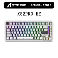 ATTACK SHARK X82PRO HE 75% Wireless Rapid Trigger Gaming Keyboard 0.01mm RT Adjustable Actuation 8Kh