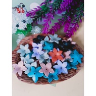 70Pcs Clover Bowl Doff Flower Bowl Flower Shell Craft Materials DIY Craft Materials