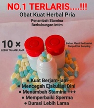 Obat Kuat Herbal Pria Ramuan Jamu Madura 100% Original (Isi 10 Kapsul) | Obat Kuat Pria | Jamu Herba