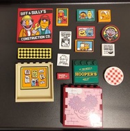 Lego 21324 Sesame Street 貼紙件