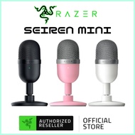 ❈ ✹ RAZER Seiren Mini Black Mic Razer Microphone Razer Ultra-Compact Portable Mini Streaming Mic