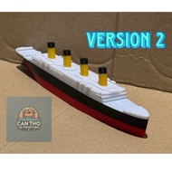 3D printed Titanic v4.0 ship model, ship toy model