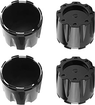 DewFlew 4Pcs Wheel Center caps for Moto Metal 950 951 Hight Gloss Black Center Cap 5 OR 6 Lug Wheel,