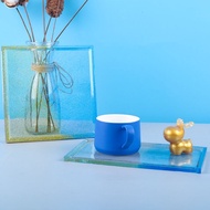 [Mold Warehouse] Rectangular Square Coaster Tray Silicone Mold Silicone Coaster