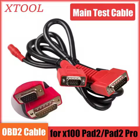XTOOL Main Test Cable OBD2 Cable Electric Power Cable Diagnostic for x100 Pad2/Pad2 Pro OBD2 Diagnos