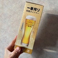 全新KIRIN麒麟一番榨 特製漾心啤酒杯曲線杯#24吃土季