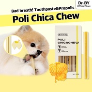 [DR.BY POLI CHICA CHEW] Dog Dental Chew Gum bad breath Toothpaste Propolis immunity (12sticks)