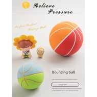 Rubber Bouncy Ball Children's Toys Large Bouncy Ball Bouncy Small Leather Ball Ball Baby Baby Mini B