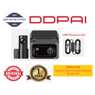 DDPAI Z60 Dual Channel Front & Rear Dash Cam 4K Ultra HD 4G GPS