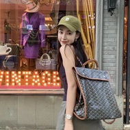 Goyard Goyard Saint Lé ger Backpack Men Women Same Style Classic Old Flower Backpack School Bag Back