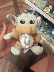 (代購) HK Disney Grogu 發聲膊頭公仔