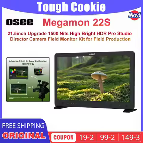 OSEE Megamon 22S 21.5inch Upgrade 1500 Nits High Bright HDR Pro Studio Director Camera Field Monitor
