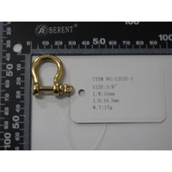 12020b Brass Hook Brass Ring Brass D Ring Brass Hook Pin Buckle