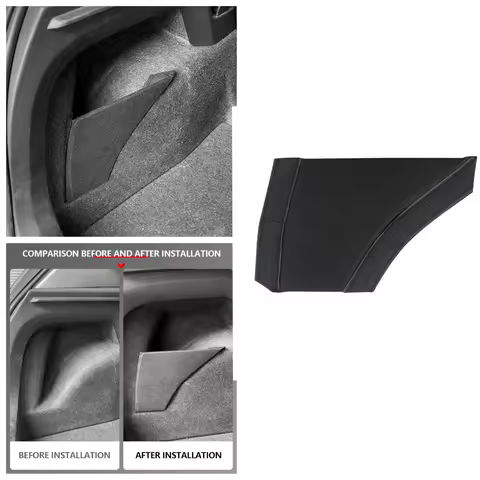 For VW Polo Hatchback 2011-2018 Car Accessories Flannel Auto Trunk Side Storage Organizer Board Baff