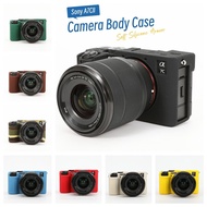 A7C2 Rubber Silicon Case Body Cover Protector Frame Skin for Sony A7CII / A7CM2 / A7C II / A7C Mark 