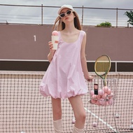 lookbooklookbook pompom dress