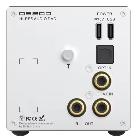 SMSL DS200 High-Resolution USB MQA DAC & Headphone Amplifier CS43131 Decoding Chip Precision DAC Per