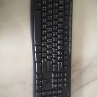 logitech k270 全尺寸無線鍵盤  有倉頡...