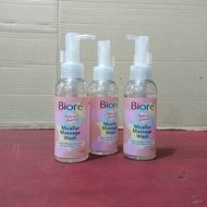 Biore Makeup Remover 90ml Gel Micellar Massage Wash Perfect Cleansing Water Soften Up Oil Sheet Tisu