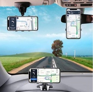 Ankndo 360º Car Phone Holder Handphone Stand Dashboard Air Vent Mobile Phone Mount