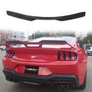 For Ford Mustang Dark Horse S650 2024 Carbon Fiber GT Performance Wings Rear Gurney Flap Spoiler Car
