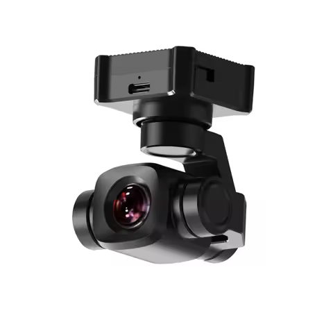 NCZOBOE A8 mini 4K 8MP Ultra HD Gimbal Camera 6X Digital Zoom 1/1.7" Sensor 95g Lightweight 55x55x70