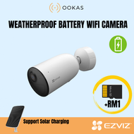Ezviz CB3 Battery Powered Outdoor/Indoor 1080P Full HD 2MP Wireless WiFi Smart IP Camera / Weatherproof CCTV (Replace C3A)