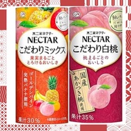 MADE IN JAPAN Itoen Fujiya Nectar White Peach,  Mix fruits  2 Flavors (Paper Pack) 195g Food &amp; Beverages  Beverages Juice &amp; Juice Vinegar tasty after work school lunch outdoor tasty delcious party
