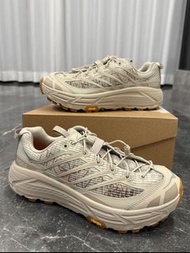 HOKA ONE ONE Mafate Three 2 GRID JP休閒跑步鞋 男女同款 米色