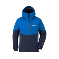 MONTBELL Men's Powder Hop Waterproof Parka - Blue x Navy