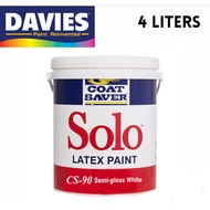 ∈ ☽ ✆ BOYSEN / DAVIES Nation Dreamcoat Latex GLOSS and FLAT LATEX  4 LITER GALLON for Concrete and