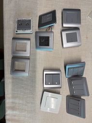 施耐德都會系列插蘇電掣掣面面板（灰色）Schneider Neo Series Socket (Grey)