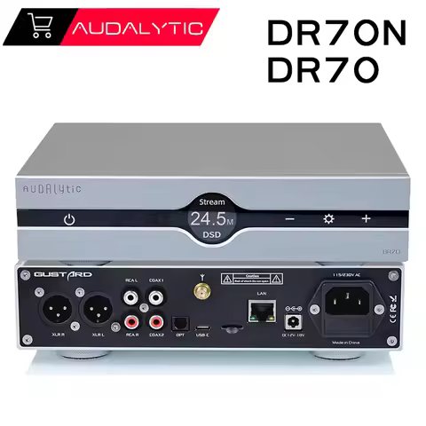 Audalytic DR70N DR70 hifi R2R Streaming DAC Digital Music Audio Decoder network streaming decoder su