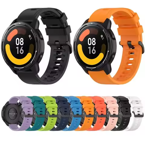 Silicone Strap For Xiaomi Mi Watch S1 Active Smart Wristband Bracelet For YAMAY SW022/Imilab kw66/CO